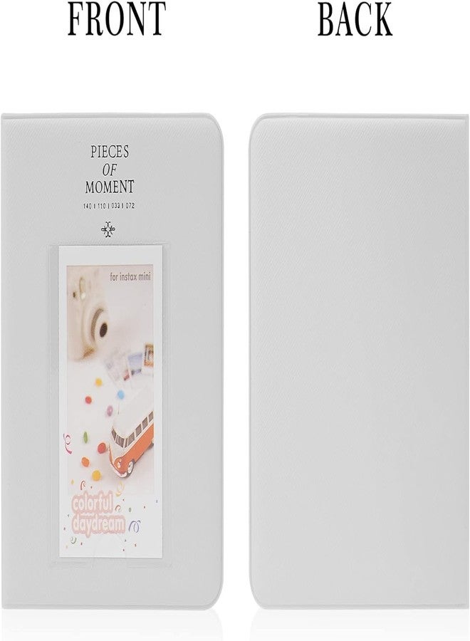 ZENKO 64-Pocket Album + 5 Magnetic Frames fits Fujifilm Instax Film Roll Mini (12, 11, 9, 8, 40, Evo, Liplay), Mini Link Printer, Polaroid Snap Touch, PIC-300, Z2300 Mint Instant Cameras (Grey) - Image 4